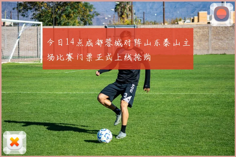今日14点成都蓉城对阵山东泰山主场比赛门票正式上线抢购